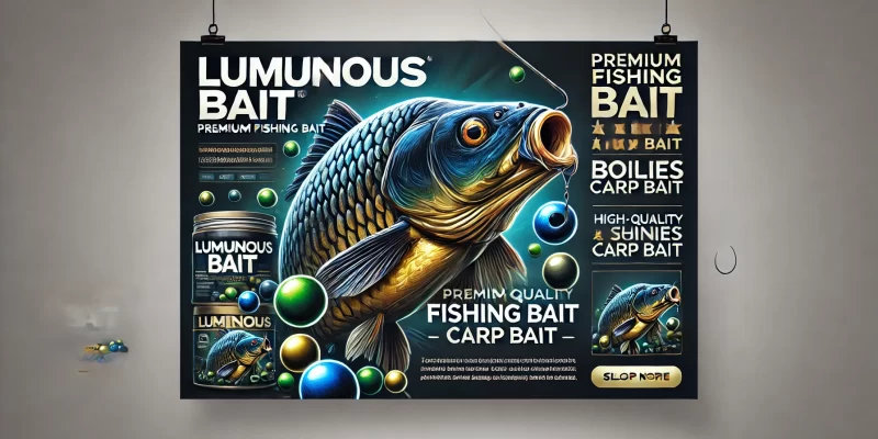 DALL·E 2025-03-21 01.09.15 – A professional and eye-catching banner advertisement for ‘luminousbait,’ a premium fishing bait brand specializing in boilies carp bait. The design sh DALL·E 2025-03-21 01.09.15 - A professional and eye-catching banner advertisement for 'luminousbait,' a premium fishing bait brand specializing in boilies carp bait. The design sh